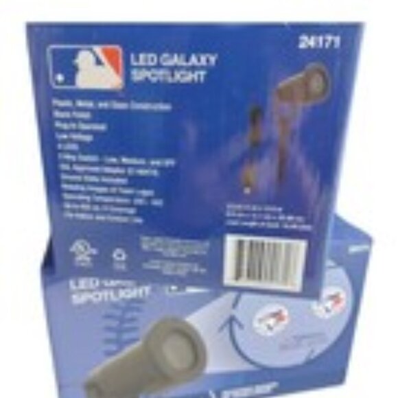 Toronto Blue Jays LED Galaxy Rotating Spotlight New Plug In Indoor Outdoor 4 Ava - Picture 2 of 4